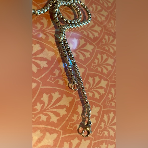 🔥Molike Lord's Prayer Stainless Steel Bullet Necklace🔥 NIP - Picture 4 of 10